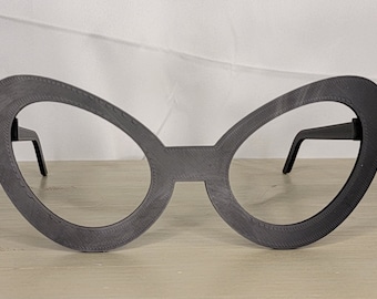3D Printed Grouchy Granny Glasses: Pretend Play Costume