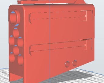 Nerf mega magnus N-strike Hauptschlüssel NUR STL DATEIEN