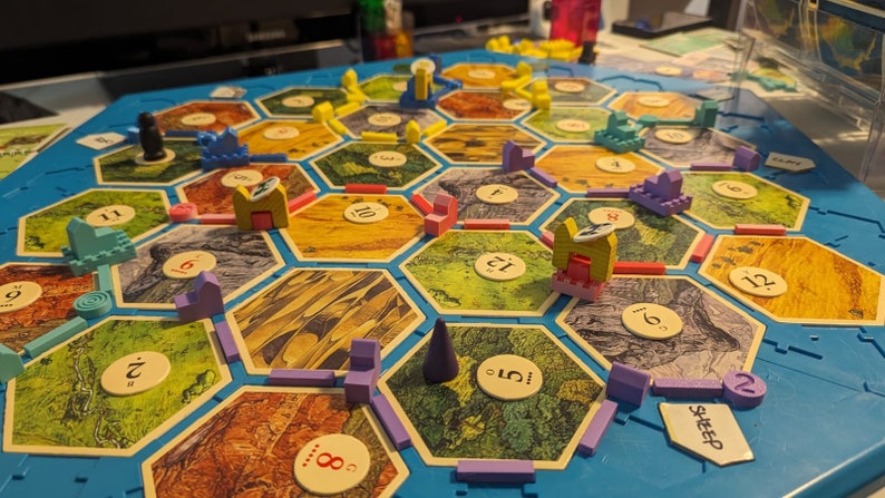 Settlers Of Catan Game Pieces image 2