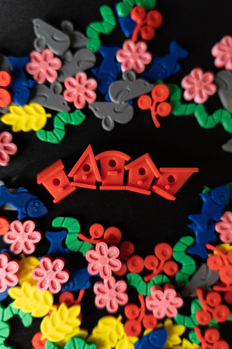 Wingspan Action Cube Upgrades Birdhouses Etsy