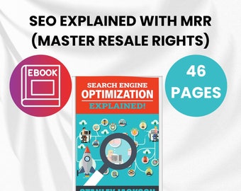 Ebook spiegato sulla SEO con MRR (Master Resale Rights)