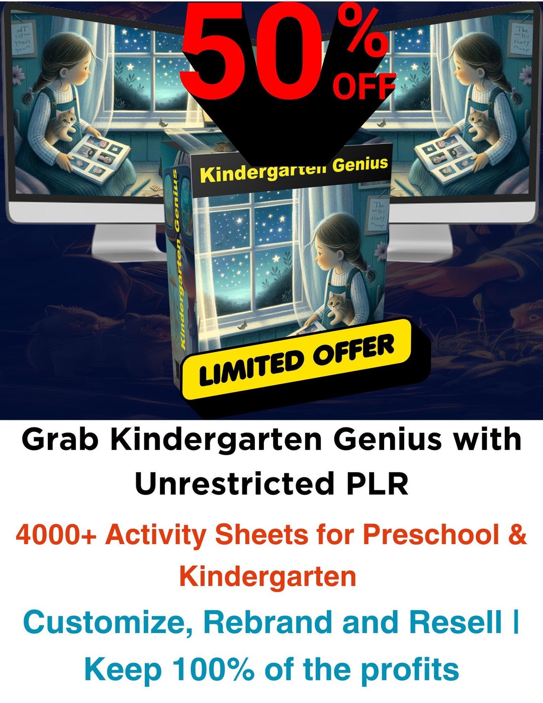 Kindergenius PLR - for Preschool & Kindergarten Learning, Activity, Fun ...