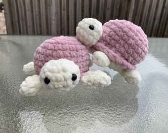 Crochet Turtle Amigurumi Plushie