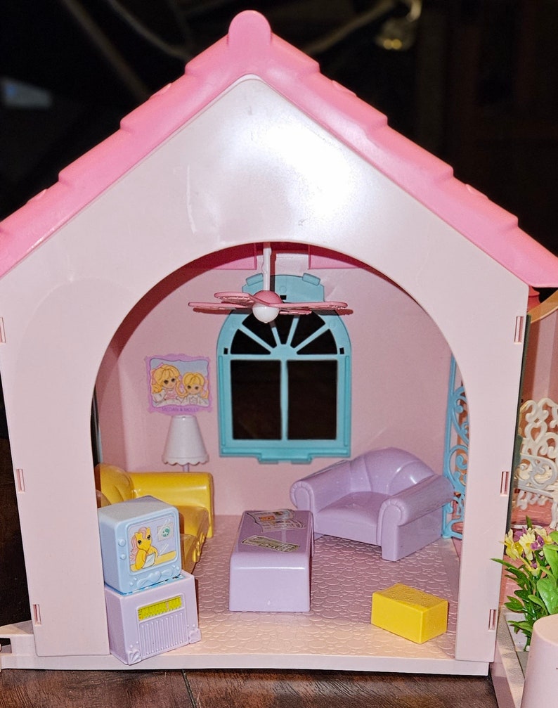 Vintage 1986 My Little Pony Paradise Estate With All Pieces, Original