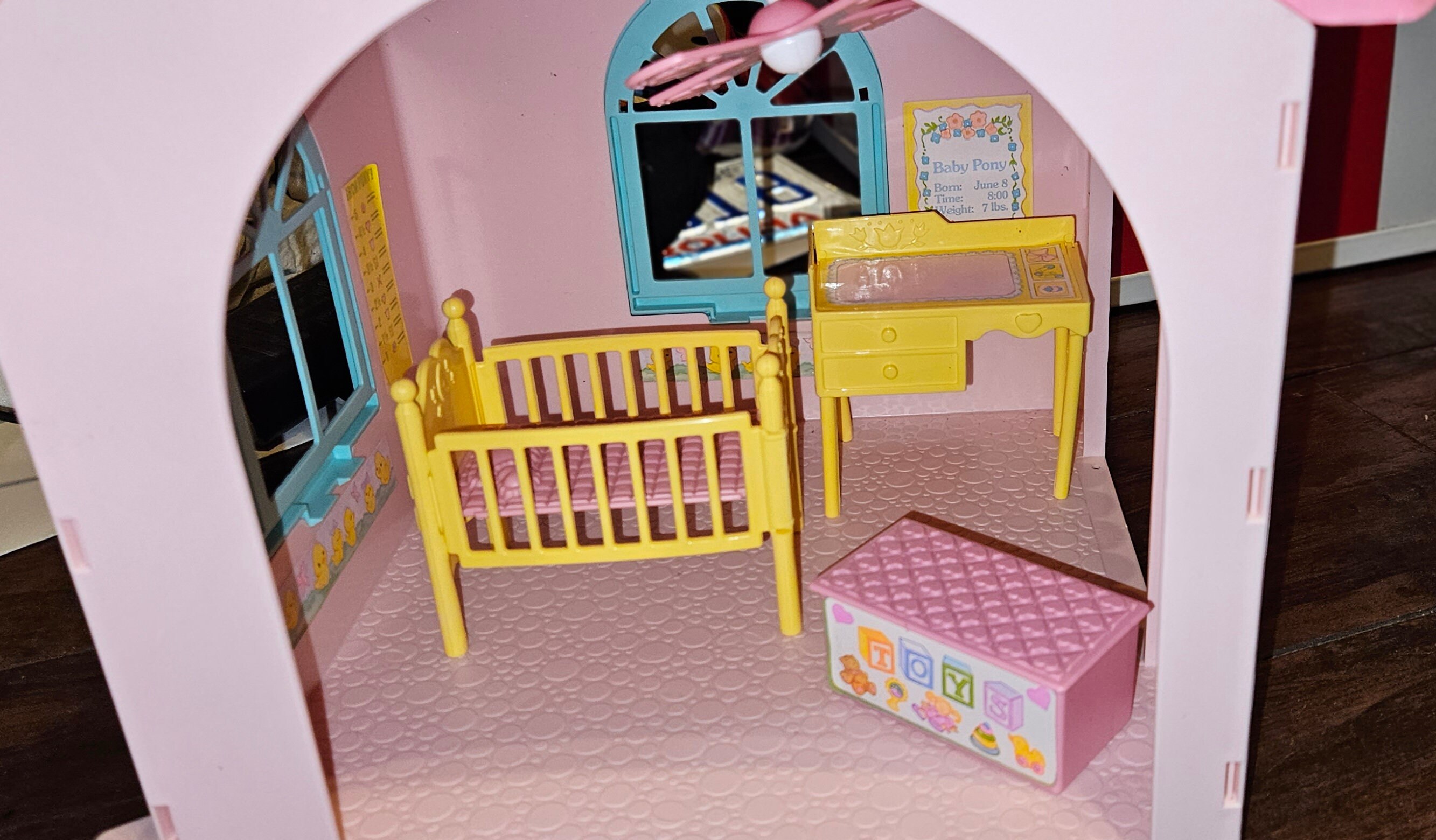 Vintage 1986 My Little Pony Paradise Estate With All Pieces, Original