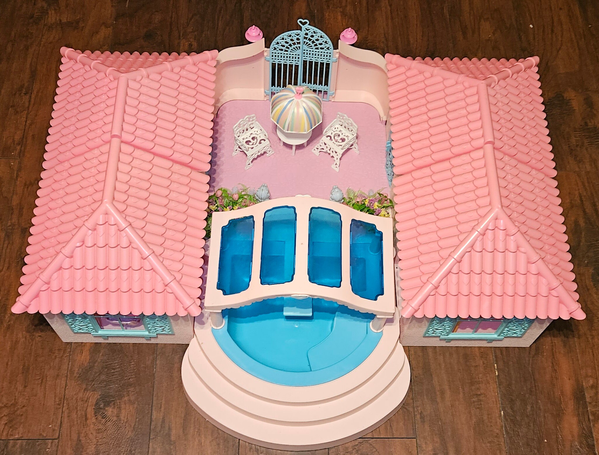 Vintage 1986 My Little Pony Paradise Estate With All Pieces, Original