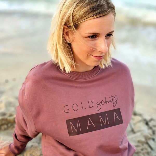 Sweatshirt Goldschatz Mama