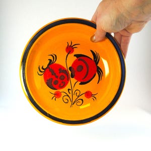 Vibrant Waechtersbach West-Germany Ceramic Bowl 1970s Collectible