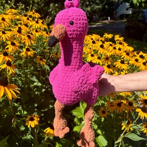 Crochet Flamingo