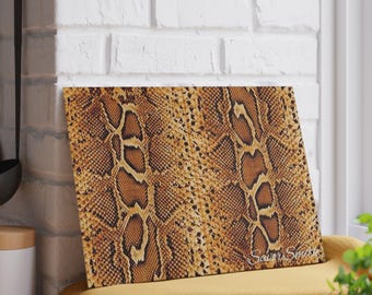 Python Glow™ Tempered Glass Board | SavorSmith