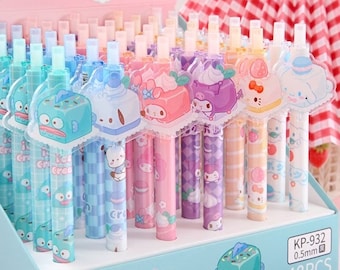 Sanrio Character Ice Cream Cube Pens| Kawaii Pens| Sanrio Character Pens| Cute Pens| Japanese Pens| My Melody Pens| Kuromi Pens|