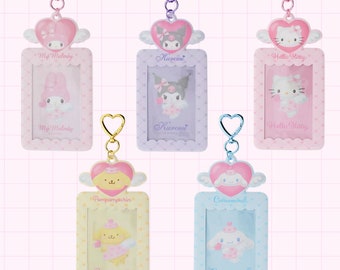 Lindo Sanrio Angels Photocard Holder / Kawaii Id Badge Cover Kuromi Melody Cinnamoroll Hello Kitty Pompompurin
