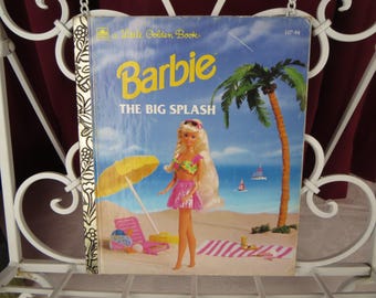 Barbie The Big Splash, Um Pequeno Livro Dourado #107-94 | D.O.P. 1994 Mattel Inc