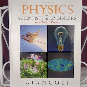 2007 Giancoli Physics Scientists Engineers Vol II, 4e editie | Klassiek leerboek natuurkunde op basis van universiteitscalculus | Hardcover moderne wetenschap