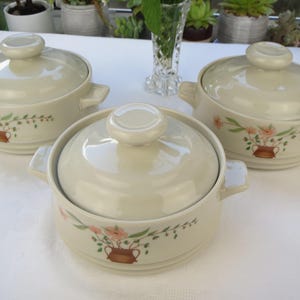 Kleine braadpan met deksel | Collectie plattelandssteengoed | Gemaakt door J.M.P. in Japan