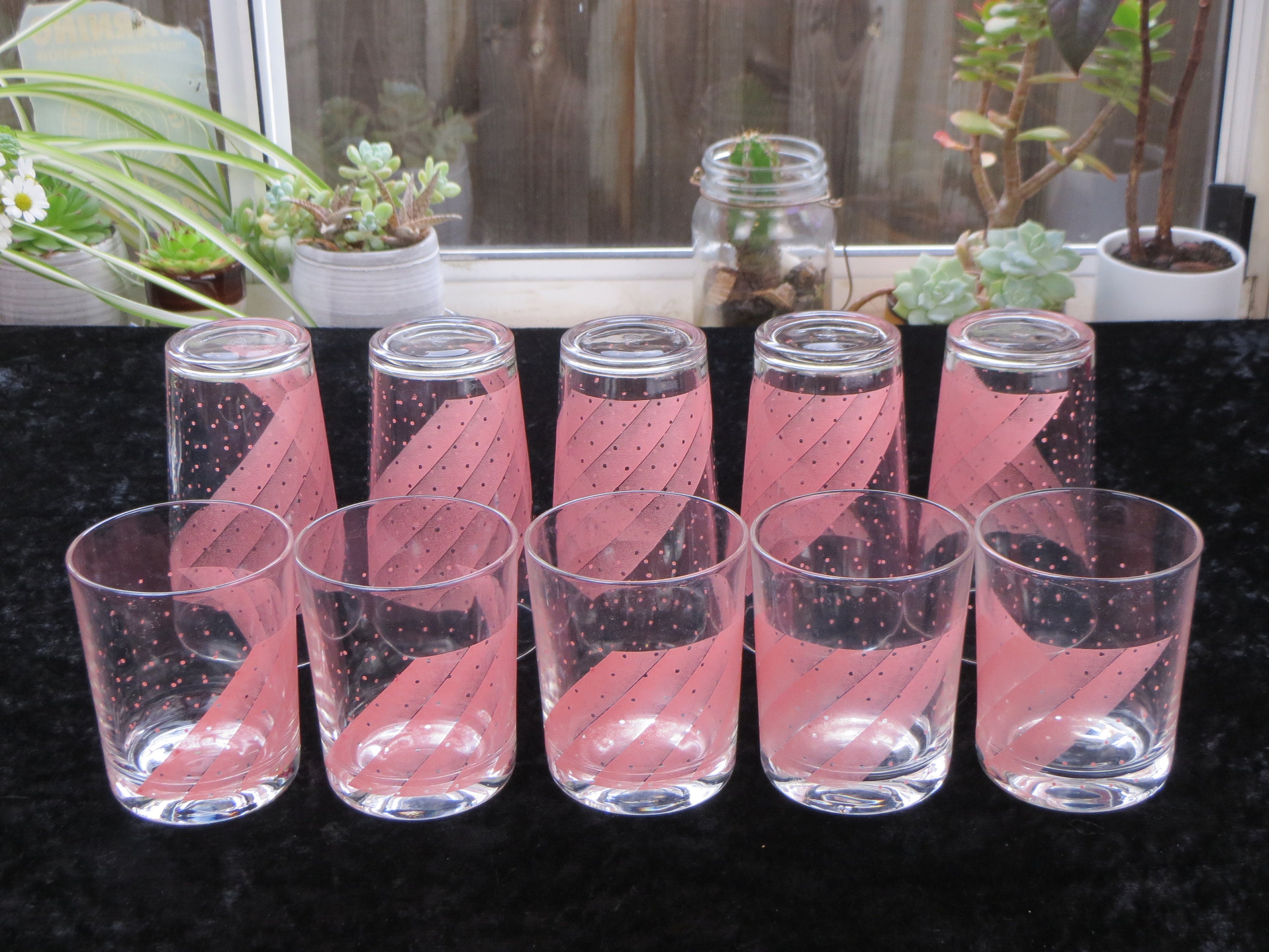 Amazon.com | Montex 6 Pcs Ribbed Coupe Glasses, 10 oz