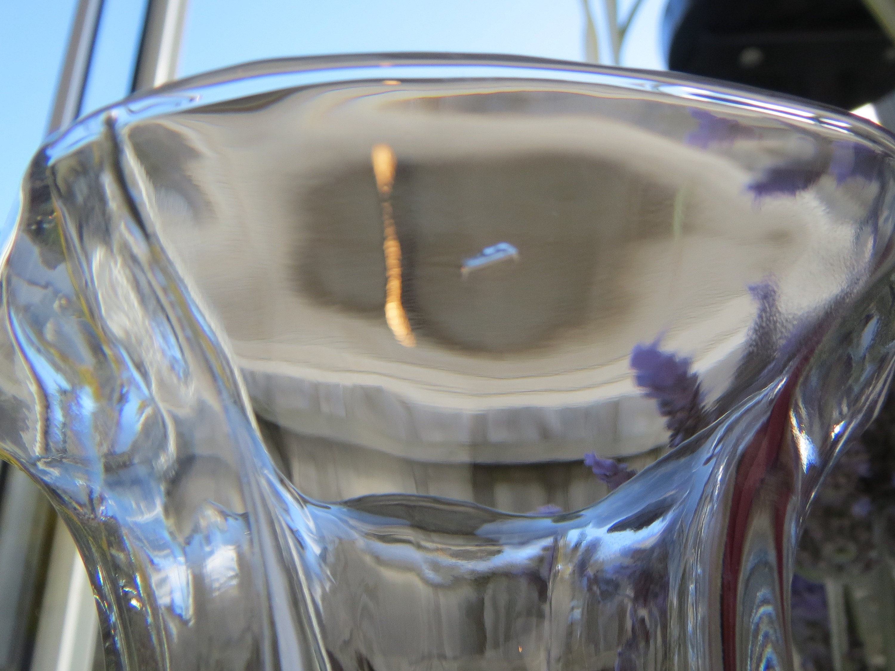 Coupe à glace en verre - France
