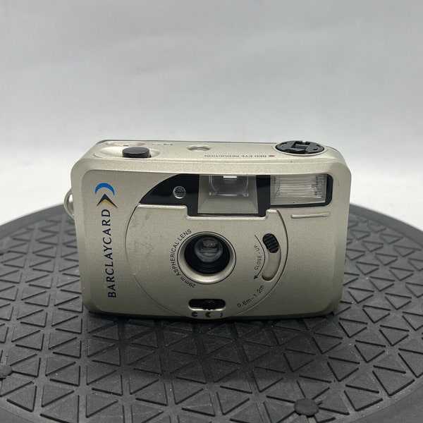 Barclaycard 35mm film camera point & shoot retro camera [ tested ] #267