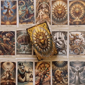 Tarot du Cirque Magique-Sammler-Edition Tarot Deck