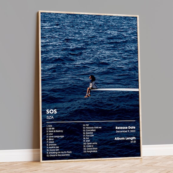 SZA - SOS - Album Poster Print - Etsy