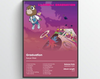 Kanye West - Graduation - Album Poster