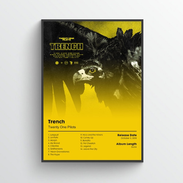 Trench - Twenty One Pilots - Album Poster