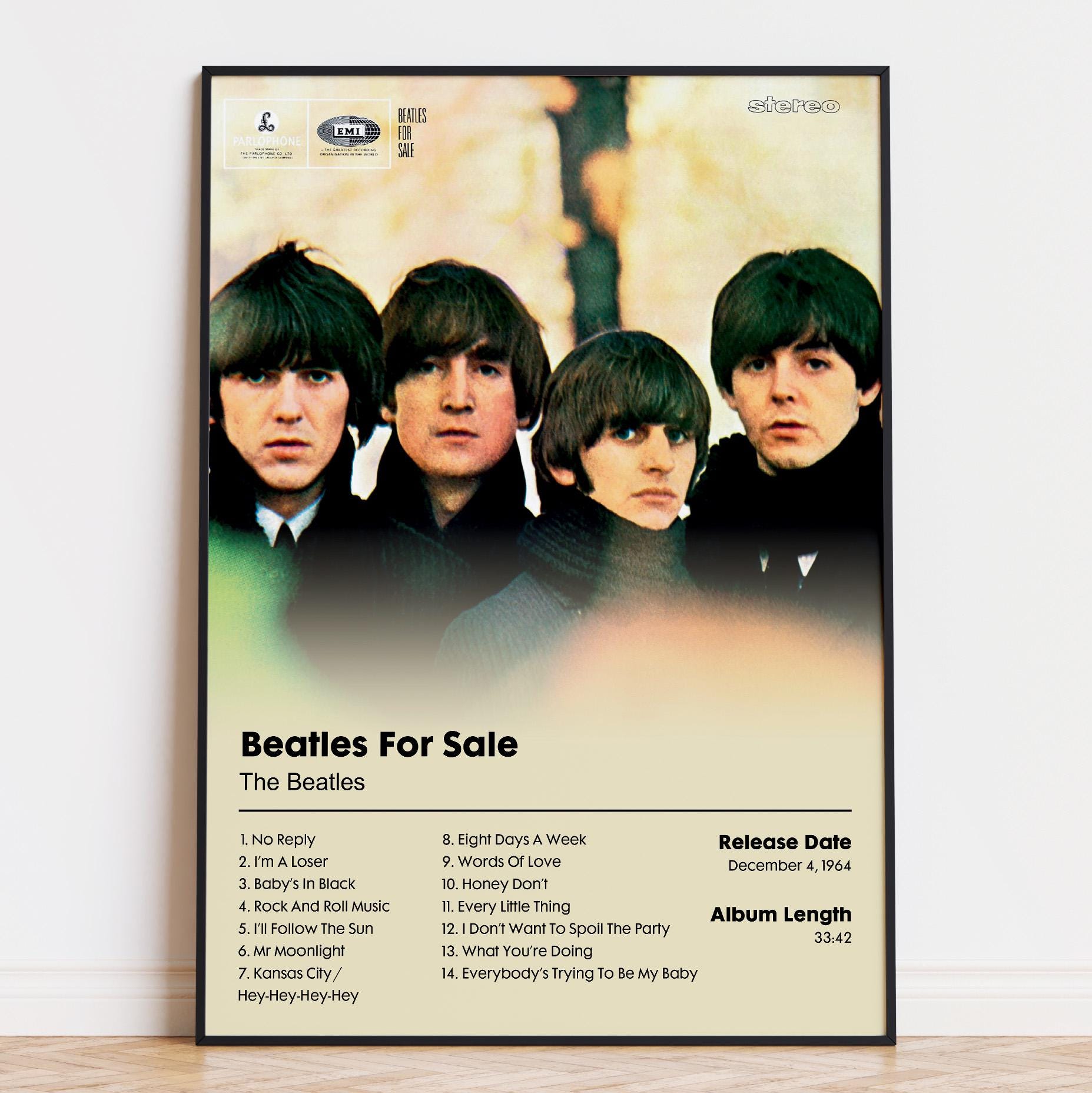 ポスター(4) (BEATLES FOR SALE) / 斎藤企画 | ME-CFS.NET