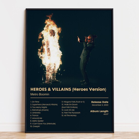 レコード 日本未発売 Metro boomin Heroes & villains LP