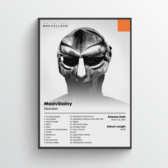新品 Madvillain / Madvillainy (Poster) Posters MF Doom 'Madvillainy' - Only €11.95 – Posters Base