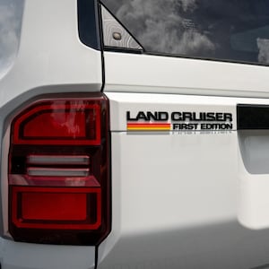 2024 Toyota Land Cruiser First Edition Tailgate Emblem