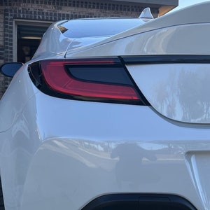 2022 2023 GR86 BRZ Tail Light Overlays (Smoked) 2024 2025