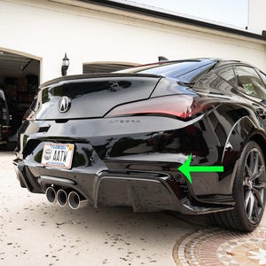 2023 Integra Rear Sidemarker Black Out Overlays 2024 2025