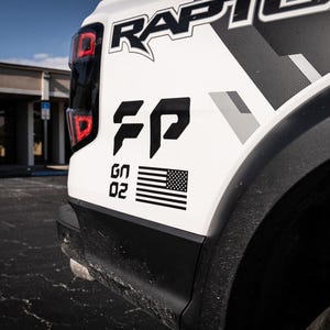 2024 Ford Ranger FN GN 02 Naklejki na błotniki Naklejki graficzne