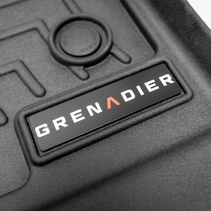Adesivo con logo e emblema in acrilico Weathertech INEOS Grenadier