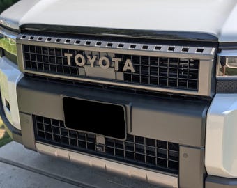 2024 Toyota Land Cruiser Acrylic Front Grille Letter Overlays 2025
