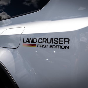 2024 Toyota Land Cruiser First Edition Rear Fender Decals