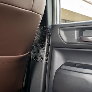 Protezione topografica del pannello della cintura di sicurezza GX550 per Toyota Land Cruiser 2024