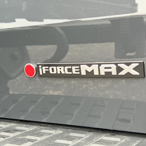 Emblema iForceMAX de sexta generación para 4Runner 2025, superposición circular, TRD Hybrid Trailhunter Pro, Tacoma 2024
