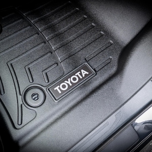 Toyota Emblem Decal Insert: Acrylic Logo Sticker for Weathertech/Husky Mats