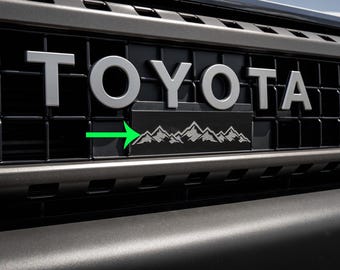 2024 Toyto Land Cruiser Kühlergrill Berg Emblem 2025