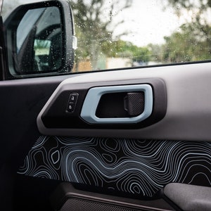 2021+ Bronco Interior Door Handle Overlays - Pair