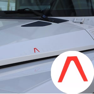 INEOS Grenadier Hood Lambda Logo Emblem Sticker Decals