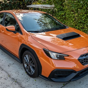 2022 WRX 3D Carbon Hood Scoop Overlay 2023 2024