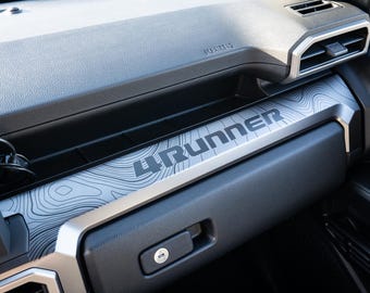 2025 Toyota 4Runner 6th Gen Topographic Map Dash Overlays 2026