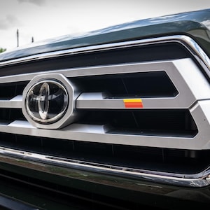 2016-2023 Toyota Tacoma Tri Bar Heritage TRD Style Grille Overlay V2