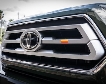 2016-2023 Toyota Tacoma Tri Bar Heritage TRD Style Grille Overlay V2