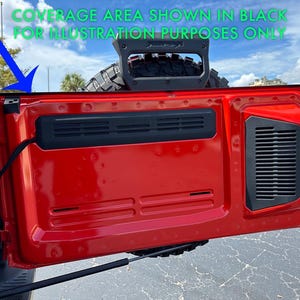 Tailgate Upper Edge Protection Film (PPF) for 2021+ Bronco