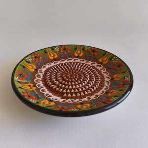 Handmade Garlic Grater; Hand-painted Garlic Dish ; Gift for Her; Mother Gift; God Mother Gift; Turkish Ceramic Gift