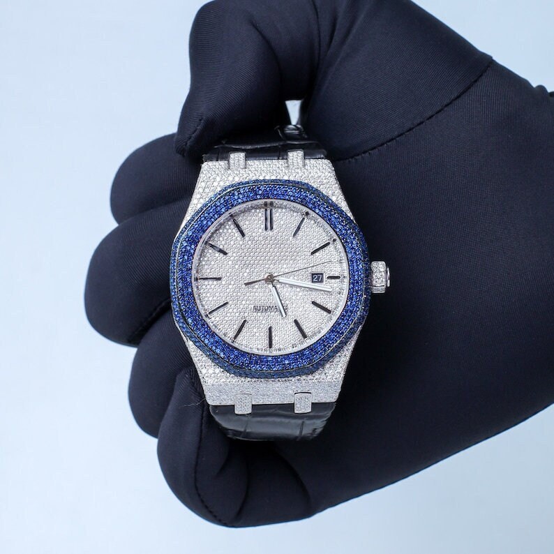 Mens Diamond Watch Etsy Australia