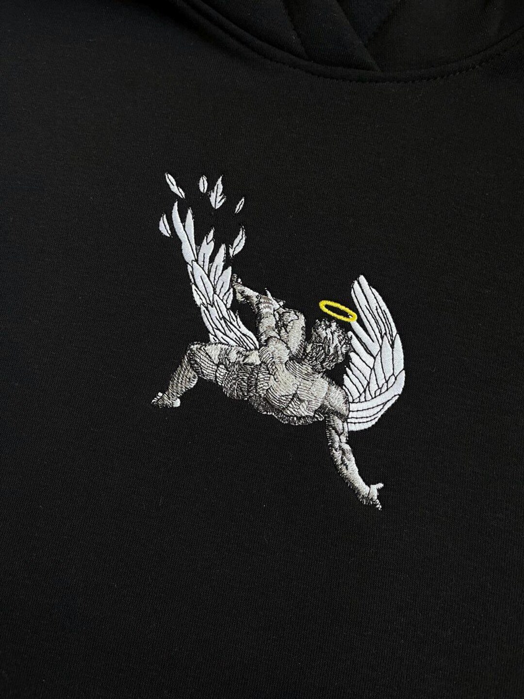 Fallen Angel Embroidery Design – Digital Machine Embroidery File ...